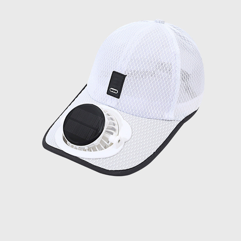 🔥Dihalna baseball kapa s solarnim ventilatorjem-SI