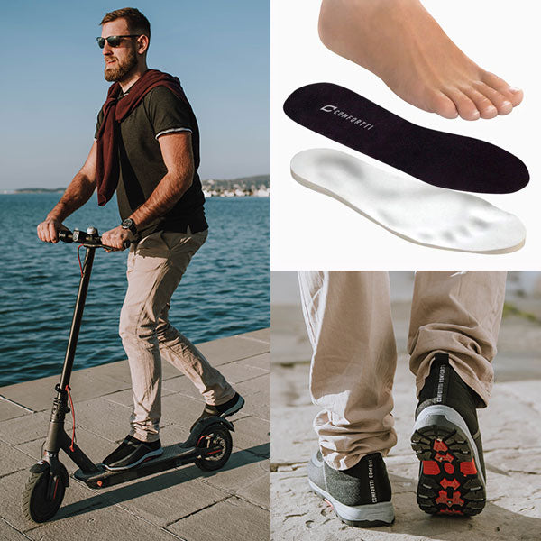 VYRIŠKAI KELIAI SU MEMORY FOAM 