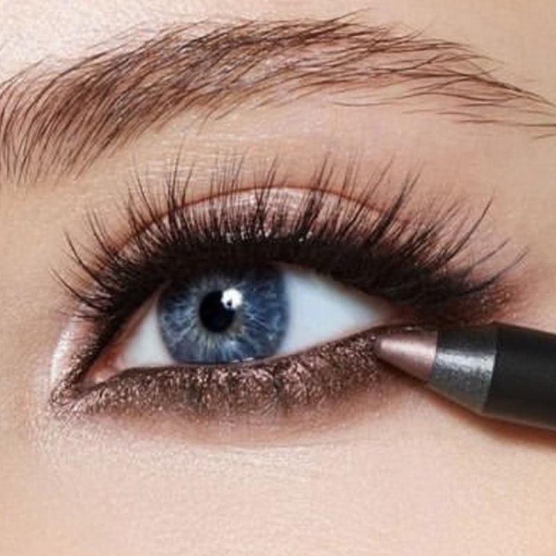 15 Χρώματα High Performance Eyeshadow Highlighter Pencil Αδιάβροχο Glitter Eyeshadow Pen Eyeliner 